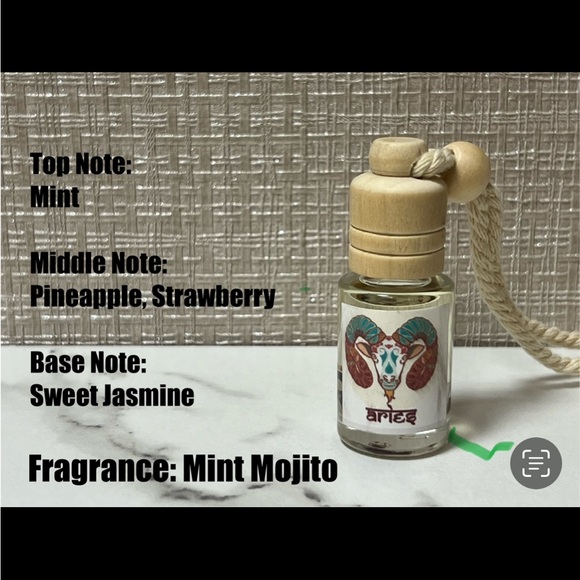 Aries Zodiac Sogn Car Diffuser 6ml - Picture 1 of 5